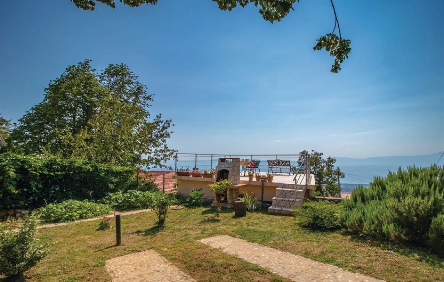 Apartment Jasna With Breathtaking Sea View, Terrace And Free Parking Hreljin Экстерьер фото