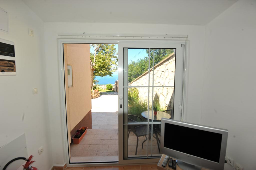 Apartment Jasna With Breathtaking Sea View, Terrace And Free Parking Hreljin Экстерьер фото