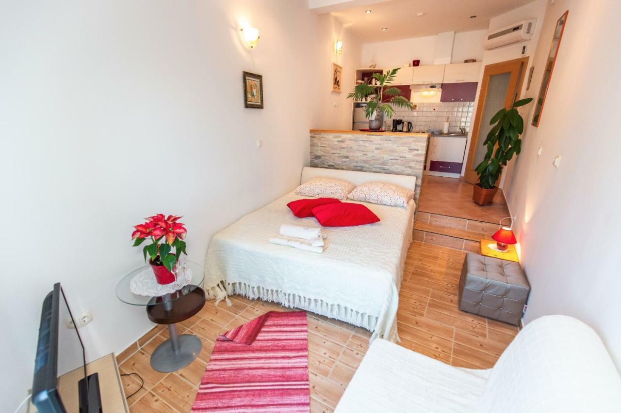 Apartment Jasna With Breathtaking Sea View, Terrace And Free Parking Hreljin Экстерьер фото